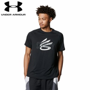 under_armour/アンダーアーマー バスケットボール トップス [1387586-001 カリーテックチャンピオンシップマインドセットショートスリー