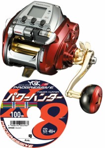  ダイワ（daiwa）19 シーボーグ 500MJ PEライン6号300mセット(よつあみパワーハンタープログレッシブ) 電動リールに糸を巻いてお届けしま