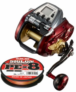  ダイワ（daiwa） シーボーグ 800MJS PEライン6号800m(サンライン シグロン PE X8) 電動リールに糸を巻いてお届けします！