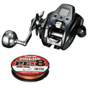 ダイワ  22 シーボーグ 200JL PEライン1.5号400mセット(サンライン シグロンPE X8) 左巻き 電動リール daiwa