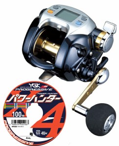  ダイワ（daiwa）レオブリッツ Ｓ５００ ＰＥライン４号４００ｍセット！(よつあみパワーハンター プログレッシブ) 電動リールに糸を巻い