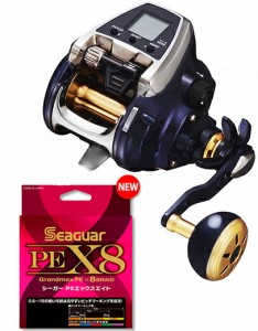  ダイワ（daiwa）20 レオブリッツ 500JP PEライン6号300mセット(シーガー PE X8) 電動リールに糸を巻いてお届けします