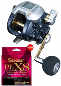  ダイワ（daiwa）レオブリッツ Ｓ４００ ＰＥライン４号３００ｍセット！(シーガー PE X8 ※8本撚り) 電動リールに糸を巻いてお届けしま