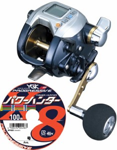  ダイワ（daiwa）レオブリッツ Ｓ４００ ＰＥライン５号３００ｍセット！(よつあみパワーハンター プログレッシブ) 電動リールに糸を巻い