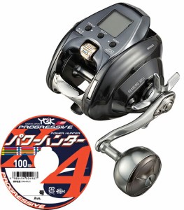 ダイワ (daiwa) 21 シーボーグ 300J (右巻) PEライン3号400mセット(よつあみパワーハンタープログレッシブ) 電動リールに糸を巻いてお届