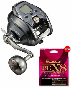 ダイワ (daiwa) 21 シーボーグ 300JL (左巻) 電動リール PEライン3号400mセット(シーガーPE X8) 電動リールに糸を巻いてお届けします