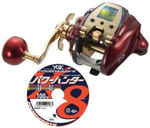  ダイワ daiwa 20 シーボーグ 300MJL 左巻 PEライン5号200mセット(よつあみパワーハンタープログレッシブ) 電動リール に糸を巻いてお届