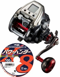  ダイワ（daiwa）19 シーボーグ 500JS スピードモデル PEライン5号400mセット！(よつあみ パワーハンター プログレッシブ) 電動リールに