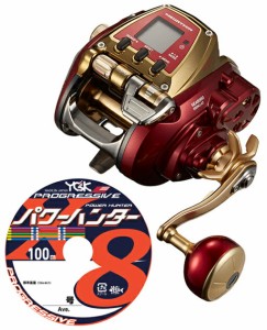 ダイワ 22 シーボーグ 500MJ-AT PEライン5号400mセット(よつあみ パワーハンター) 電動リールに糸を巻いてお届け daiwa