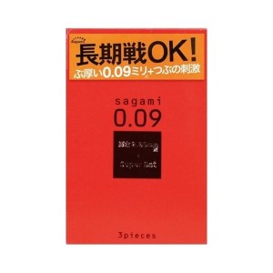 sagami サガミ 0.09 スーパードット 3個入