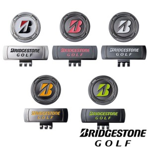 Bridgestone Golf（ブリヂストンゴルフ） プロモデルキャップマーカー GAG201 ブラック ホワイト ライムイエロー オレンジ ピンク ゴルフ