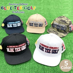 ブルーティーゴルフ BTG 平つばキャップ BLUE TEE GOLF CP-008