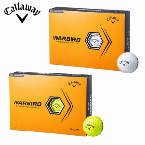 [日本正規品] キャロウェイ ウォーバード ゴルフボール WARBIRD 1ダース [12球入り] 2023年モデル