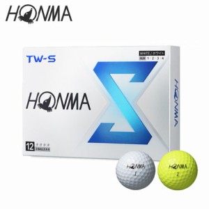 本間ゴルフ ホンマゴルフ HONMA TW-S ゴルフボール 1ダース [12球入り] 2024年モデル