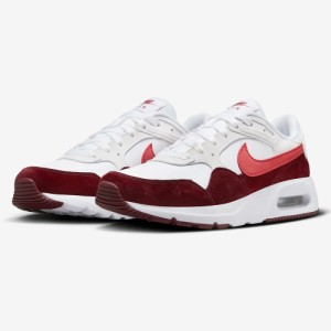 ナイキ 日本正規品 2024SP レディース WMNS AIR MAX SC ウィメンズ エアマックス SC ホワイト/チームレッド/アドービ FJ3242-100