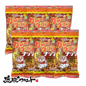 カレーウコンナッツ スパイシーカレー味 40g×6袋セット メール便 ガラムマサラ配合 豆菓子 おつまみ