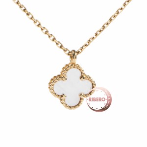 Van Cleef & Arpels ヴァンクリーフ＆アーペル スウィート アルハンブラ ペンダント B061056WM ネックレス クローバー 四つ葉