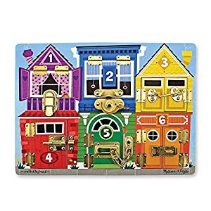 メリッサ&ダグ(Melissa&Doug)?赤ちゃんおもちゃ カギを開けよう! レトロな鍵おもちゃ 正規品 3785(中古品)