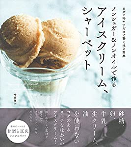 ノンシュガー&ノンオイルで作るアイスクリーム、シャーベット(中古品)