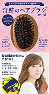 とかすだけで髪がみるみる健やかに! 奇跡のヘアブラシ mini ([バラエティ])(中古品)