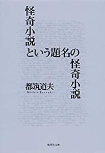 怪奇小説という題名の怪奇小説 (集英社文庫)(中古品)