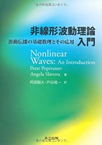 非線形波動理論入門 ―波動伝播の基礎数理とその応用―(中古品)