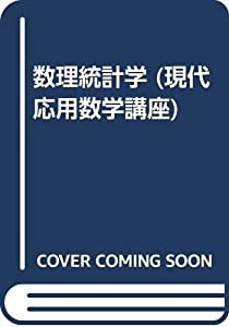 数理統計学 (現代応用数学講座)(中古品)