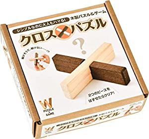 木製パズル&ゲーム クロスパズル ([バラエティ])(中古品)