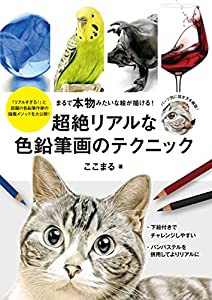 超絶リアルな色鉛筆画のテクニック: まるで本物みたいな絵が描ける!(中古品)