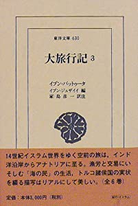 大旅行記 3 (東洋文庫 630)(中古品)