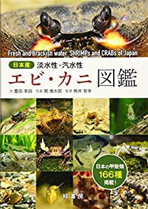 日本産 淡水性・汽水性エビ・カニ図鑑(中古品)