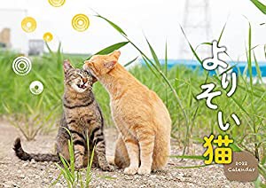 よりそい猫カレンダー2022 (壁掛け) ([カレンダー])(中古品)