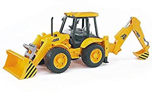 ブルーダー JCB 4CX バックホーローダー BR02428(中古品)