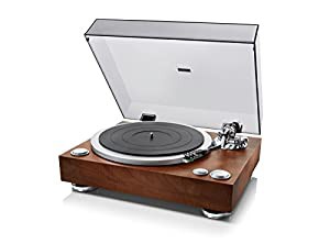 デノン Denon DP-500M ハイ・トルクモーター ダイレクトドライブ方式のアナログレコードプレーヤー 木目 DP-500M(中古品)