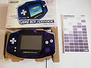 ゲームボーイアドバンス ミッドナイトブルー GBA(中古品)