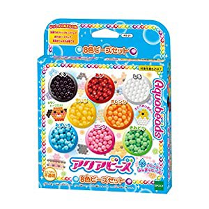 エポック(EPOCH) アクアビーズ 8色ビーズセット(中古品)