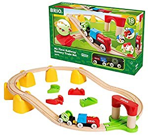 BRIO マイファースト バッテリーパワーレールセット 33710(中古品)