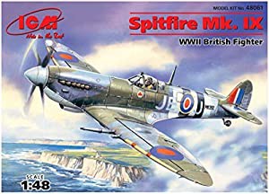 ICM 1/48 カナダ空軍 スピットファイア Mk.9 プラモデル 48061(中古品)