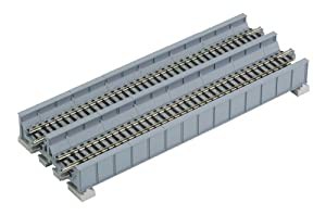 KATO Nゲージ 複線プレートガーダー鉄橋 グレー 20-457 鉄道模型用品(中古品)