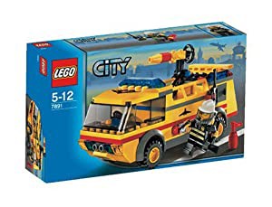 レゴ (LEGO) シティ エアポート消防車 7891(中古品)