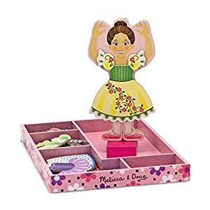 Melissa&Doug(メリッサ&ダグ)着せ替えマグネット ニーナ・バレリーナ【MD3554】3才~ [並行輸入品](中古品)