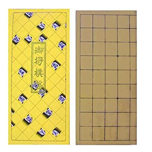 田中碁盤店 将棋盤 5号 (約)幅33.5×奥17×高2.7cm 2人用(中古品)