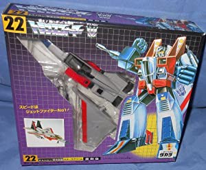 トランスフォーマー 復刻版 22 スタースクリーム シークレットエンブレム付き(中古品)