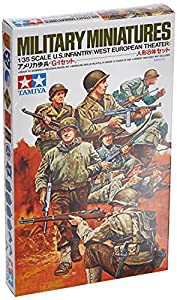 タミヤ 1/35 ミリタリーミニチュアシリーズ No.48 アメリカ陸軍 歩兵GIセット プラモデル 35048(中古品)