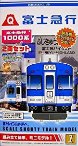 Bトレインショーティー富士急行1000系2両セット　１(中古品)