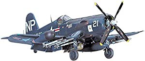 ハセガワ 1/48 アメリカ海軍/海兵隊 夜間戦闘機 F4U-5N コルセア プラモデル JT75(中古品)