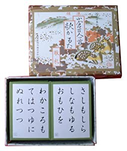 小倉百人一首 歌かるた 標準取札(中古品)