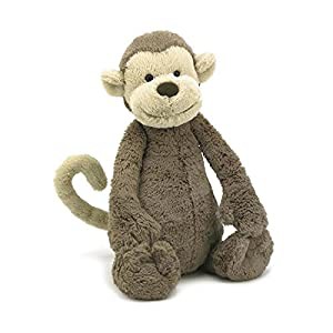 Jellycat Bashful Monkey Large(中古品)