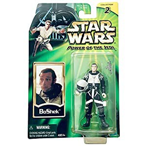 スターウォーズ（ＳＴＡＲ ＷＡＲＳ）パワー・オブ・ザ・ジェダイ　ベーシックフィギュア　ボシェック(中古品)