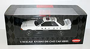 京商オリジナル 1/18 スカイラインGT-R (R32) 神奈川県警 502 完成品(中古品)